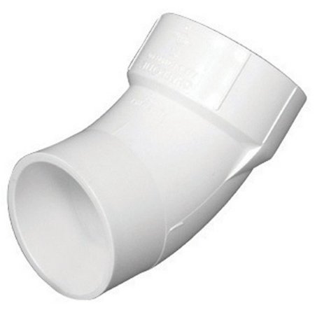 BISSELL HOMECARE PVC003231000HA 2 in. 45 Degree Street Elbow HO158862